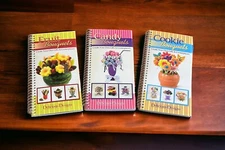 Delicious Designs Fruit - Candy - Cookie Bouquets Spiral Bound Books Set Of 3