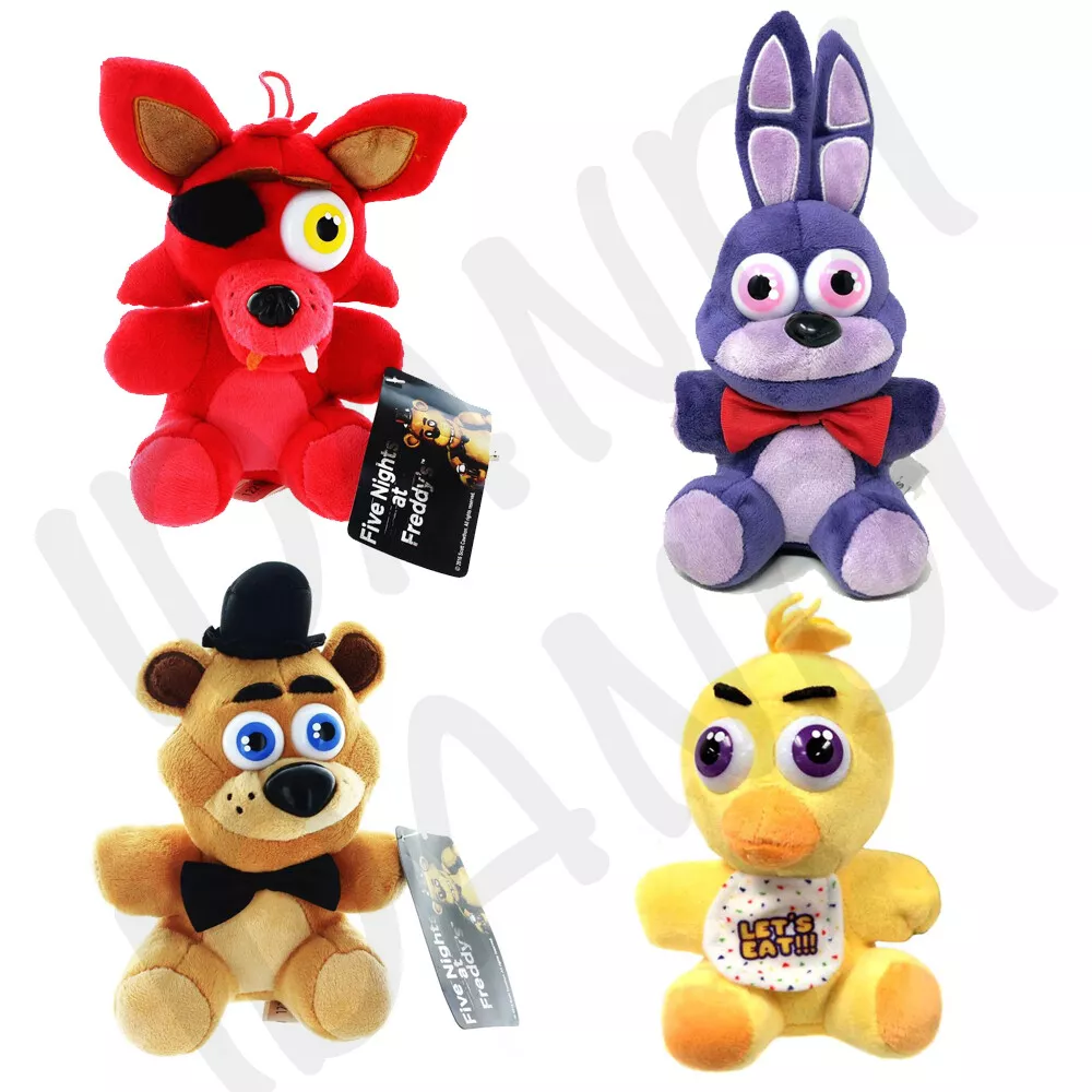 7 Five Nights at Freddy Plush Stuffed Toy FNAF Freddy Fazbear Bear Foxy  Bunny Bonnie Chica Plush Toy 