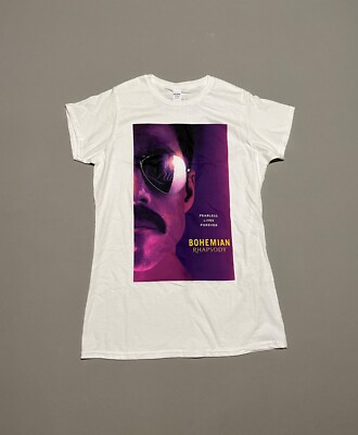 Bohemian Rhapsody Film Queen Freddie Mercurie T-shirt sz XL
