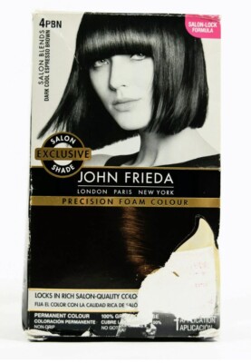  John  Frieda  Precision Foam Hair  Color  Colour  4PBN DARK  