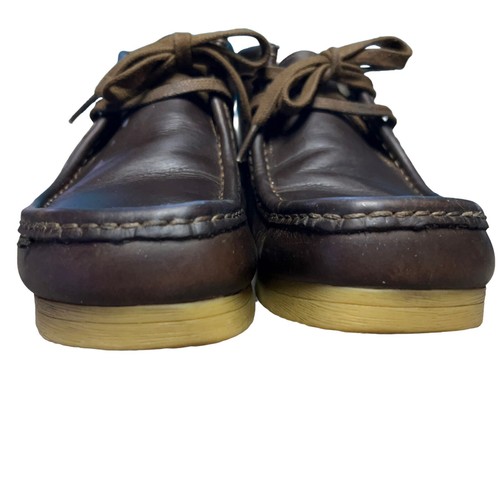 Collection by Clarks Wallabee Brown Oiled Leather Chukka Desert Shoes Mens 8.5 M - Picture 5 of 16
