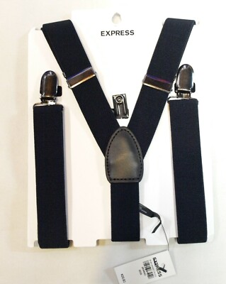 #ad Express $29 Men#x27;s Solid Suspenders $16.52