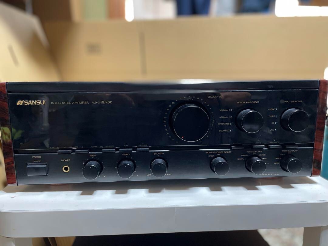 SANSUI AU-907DRインテグレーテッドアンプ　美品　動作良好 SANSUI INTEGRATED AMPLIFIER AU-α907DR Adopts NM-LAPT Junk