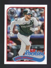 2024 Topps Series 1 #89B-37 KRIS BRYANT 1989 Topps Baseball Throwback Insert