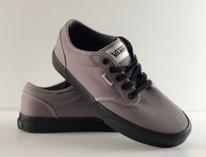 maroon vans black sole