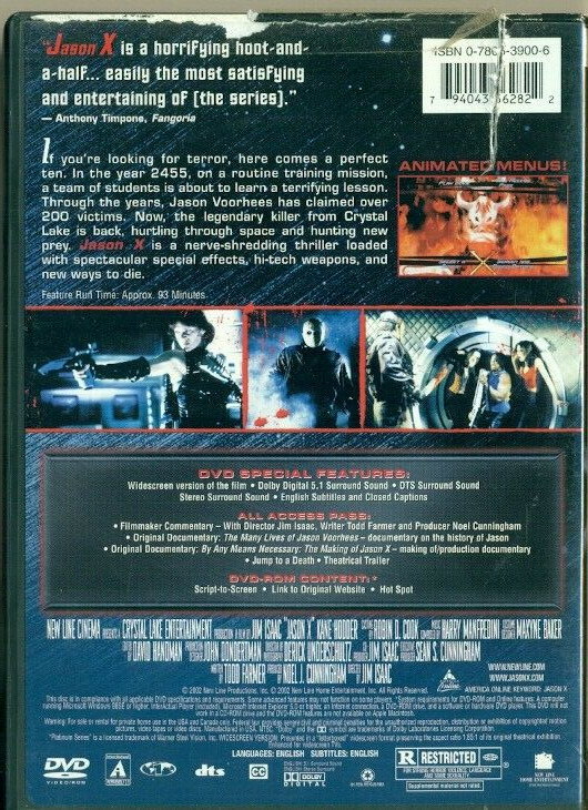 DVD - JASON X - EVIL GETS AN UPGRADE | eBay