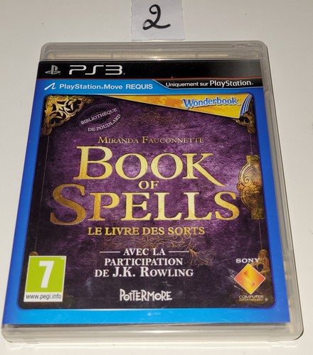 Jeu PS3 Wonderbook : Le Livre Des Sorts (PAL, FR) - Complet, Bon état