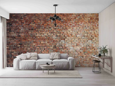 3D Brick Texture Red Retro Self-adhesive Removable Wallpaper Murals Wall 46