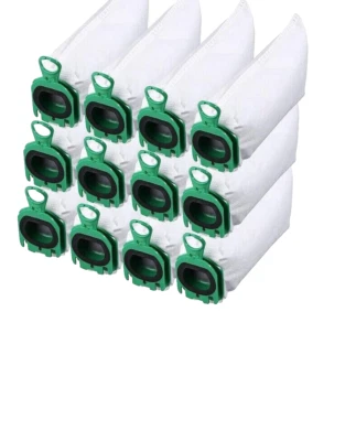 12 Sacchetti per Aspirapolvere Vorwerk Folletto VB100 Fp100,Filtri di Ricambio