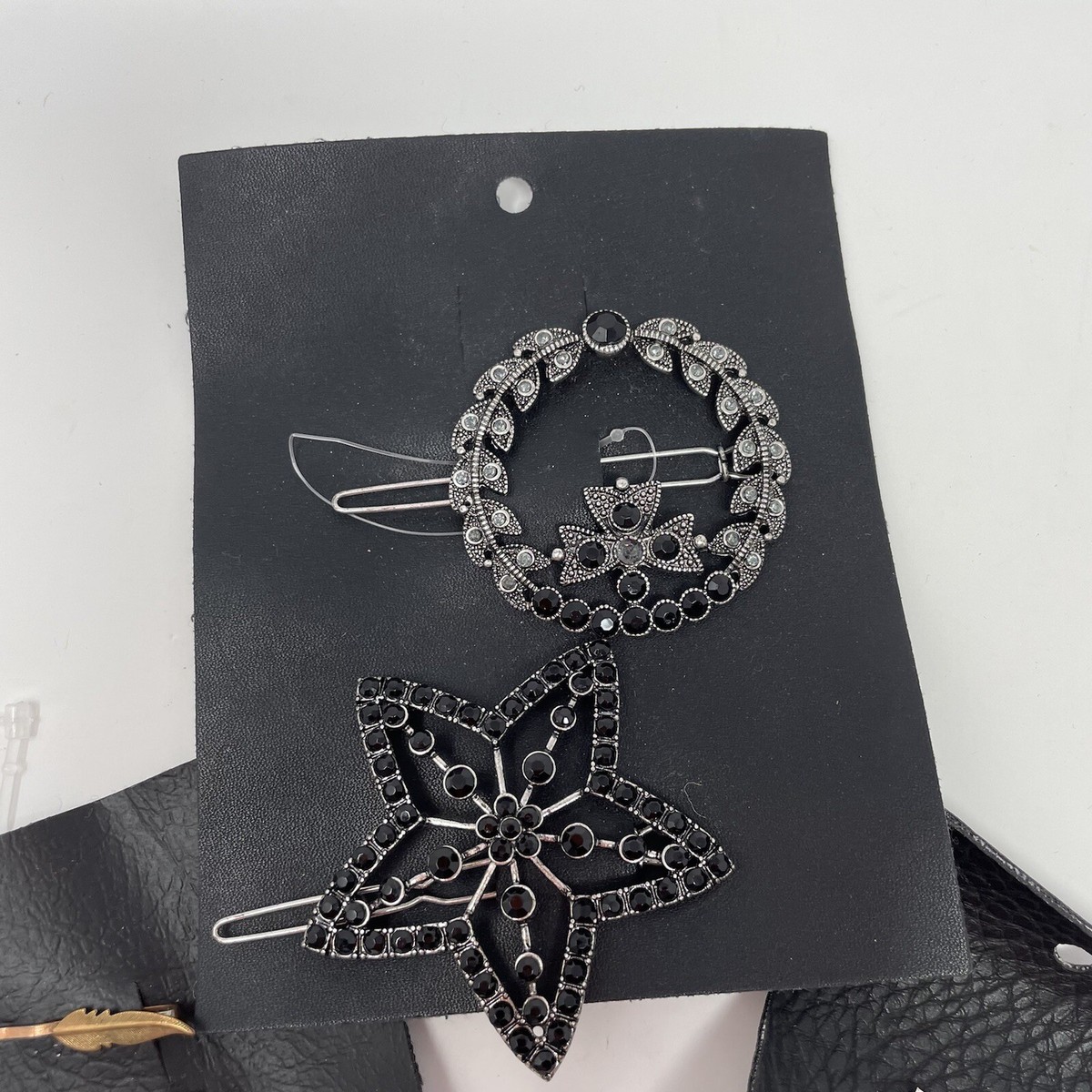 Free People Rhinestone Barrette and Scrunchie Lot Free People Rhinestone Hair Accessories for Women | Mercari main image 4