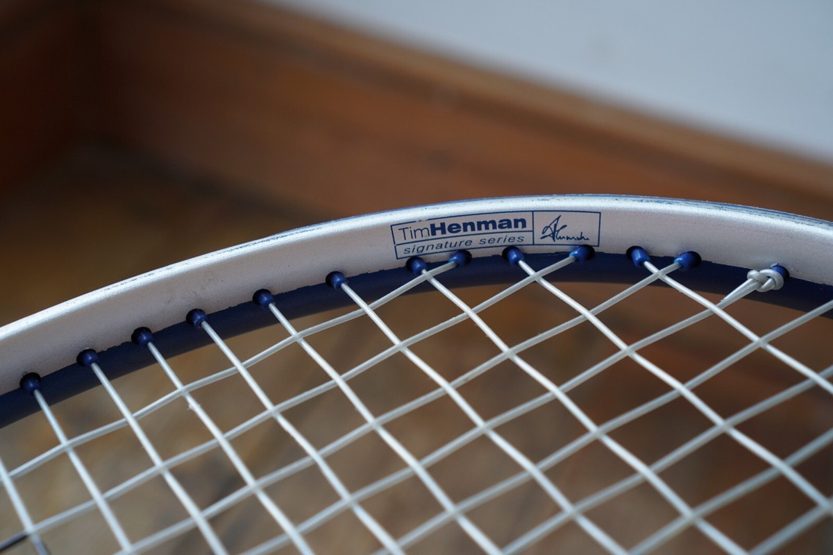 Raquette De Tennis Slazenger Tim Henman – 27 Pouces, Adulte, Avec étui, Occasion