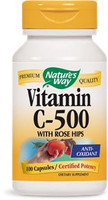 Vitamin C 500mg With Rose Hips Nature's Way 100 Caps Vitamin C 500mg With Rose Hips Nature's Way 100 Caps