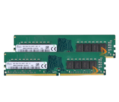SK hynix DDR4 8G×2(16G) PC4-2400T SK Hynix 2x 8GB 2RX8 PC4-2400T DDR4 2400MHz 288Pin UDIMM Desktop