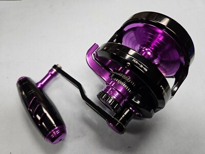 マサジ マクセル RAGE 60H 黒/紫 Maxel 60H Rage Pro Lever Drag