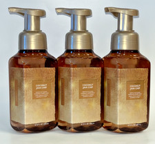 3 Coconut Java Chip Gentle Foaming Hand Soap Bath  Body Works 8.75 fl oz