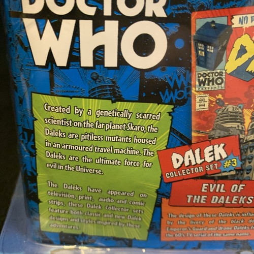 BBC DOCTOR WHO - Evil Of The Daleks Wave 1 Action Figure Collector Set #3 - Picture 8 of 16