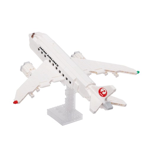 Kawada Nanoblock JAL Passenger Plane 580pcs 19.5x10x18.5cm 12+ Interior Hobby - Picture 3 of 7