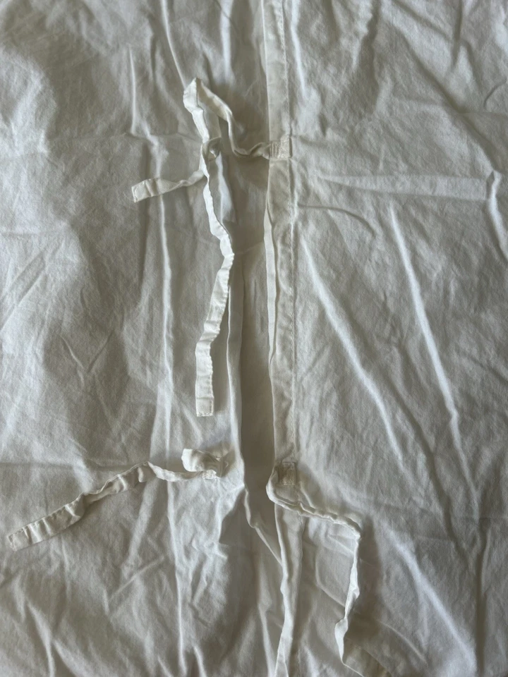 Pottery Barn Teen LoveShackFancy Jardín Damasco Calado ESTÁNDAR Shams (2) USADO Foto 4 de 4