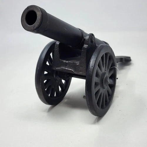 Cast Iron Replica Military Artillery Cannon Civil War 13" Length - Heavy - NEW