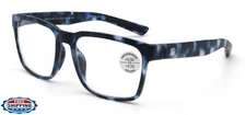 V.W.E. Men Progressive Reading Glasses No Line Clear on Top Bifocals Reader -