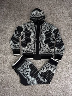 DOLCE & GABBANA Bandana Print Sweatsuit Set Men's Size XL - 2XL
