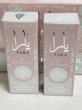 YARA Roll On Perfume Oil.10ML 0.34 OZ By Ard Al Zaafaran.Lot Of 2