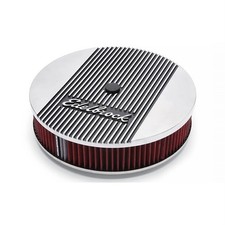 Edelbrock 4266 Elite Series Aluminum Air Cleaner Round 14 Inch