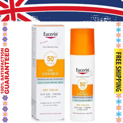 Eucerin Oil Control Sun Gel-Creme Dry Touch LSF50+ 50ml