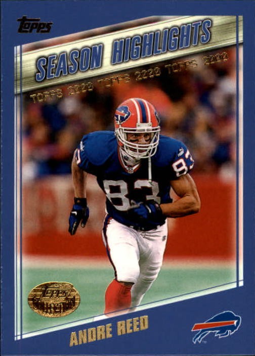 2000 Topps Collection #329 Andre Reed HL - FB