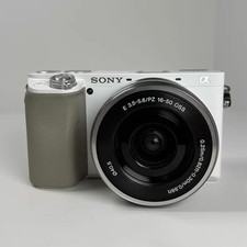 Sony Alpha a6100 24.2MP Mirrorless SLR Digital Camera W/ 16-50mm Lens 98 NEW