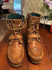 Vintage Polo Country Ralph Lauren 90s Ranger Boots Leather Excellent Size 10.5 D