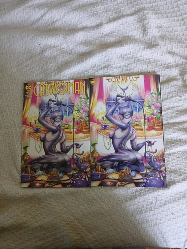 Trade And Virgin Catwoman #58 EXCLUSIVE Rachta Lin