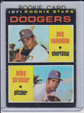 Bobby Valentine 1971 Topps Rookie Card #188
