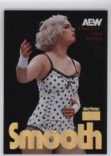 2025 Skybox Metal Universe AEW Smooth Gold Spectrum /99 Timeless Toni Storm