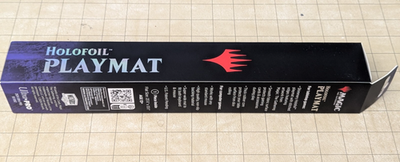 Final Fantasy Holo Stitched Black Chocobo playmat ULTRA PRO MTG