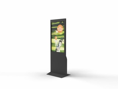 Digital Signage Indoor-Stele, Monitor 43