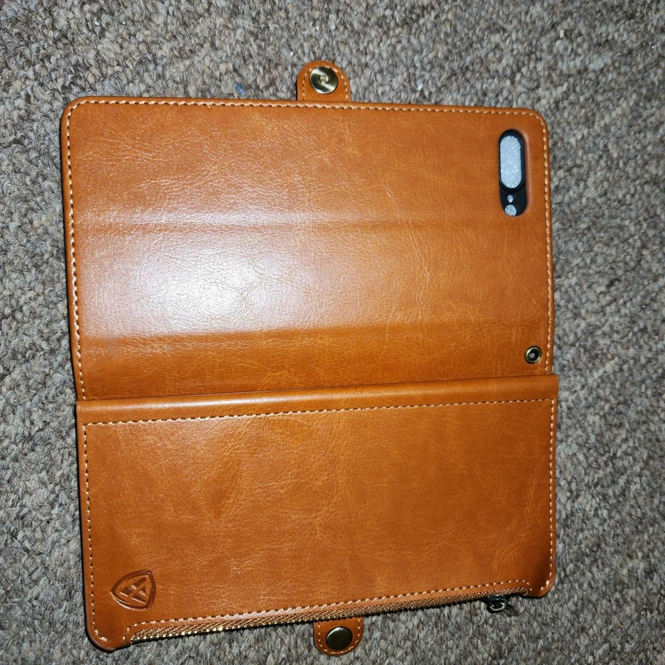 Funda Pro Cuero Iphone Xs O X Abatible Billetera Estuche Soporte Foto 2 de 4