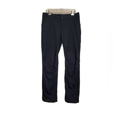 REI Co-op Black Outdoor Hiking Pants Adjustable Waist & Inseam Pockets
