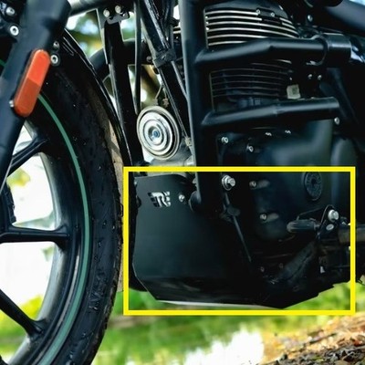 Bash Plate (Black) Fit for Royal Enfield METEOR 350