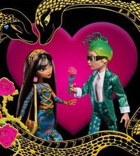 NEW 2023 Monster High Howliday Cleo and Deuce Love Edition 2-Pack Set
