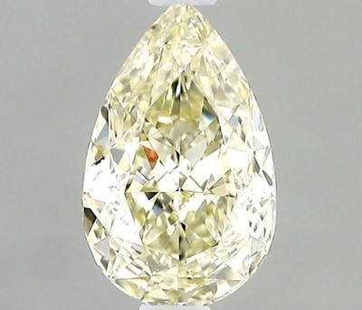 Exzellent Birne Natürlich GIA Zertifiziert Diamant 0.30 Karat Y-Z Range / VVS