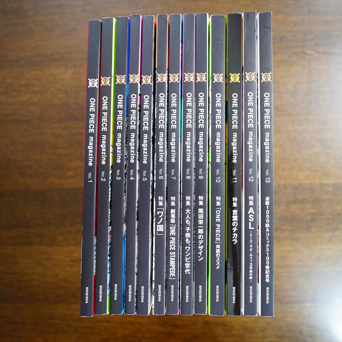 13-volume set, all volumes unopened, ONE PIECE magazine Vol.1~13