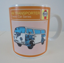 Haynes Manual VW Transporter Mug by Half Moon Bay : Classic Car Novelty gift