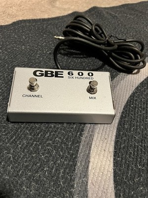 Genz Benz GBE 600 Bass Amplifier footswitch