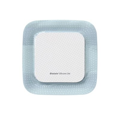 Biatain Silicone Lite Thin Foam Dressing 3 x 3'' 10 per Box
