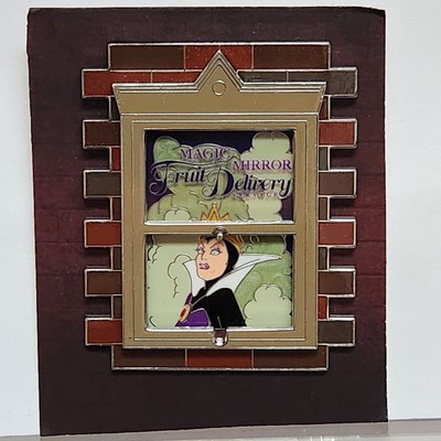 Disney Trading Pins 167431    WDW - Evil Queen - Villainous Views Inspired Windo