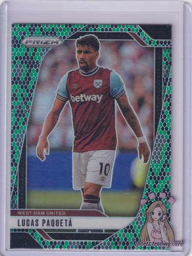2024-25 Panini Prizm Lucas Paqueta Snakeskin Short Print