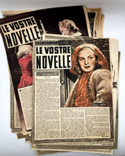 ZENIT LE VOSTRE NOVELLE lotto 14 riviste 1943-44 WWII Clara Calamai