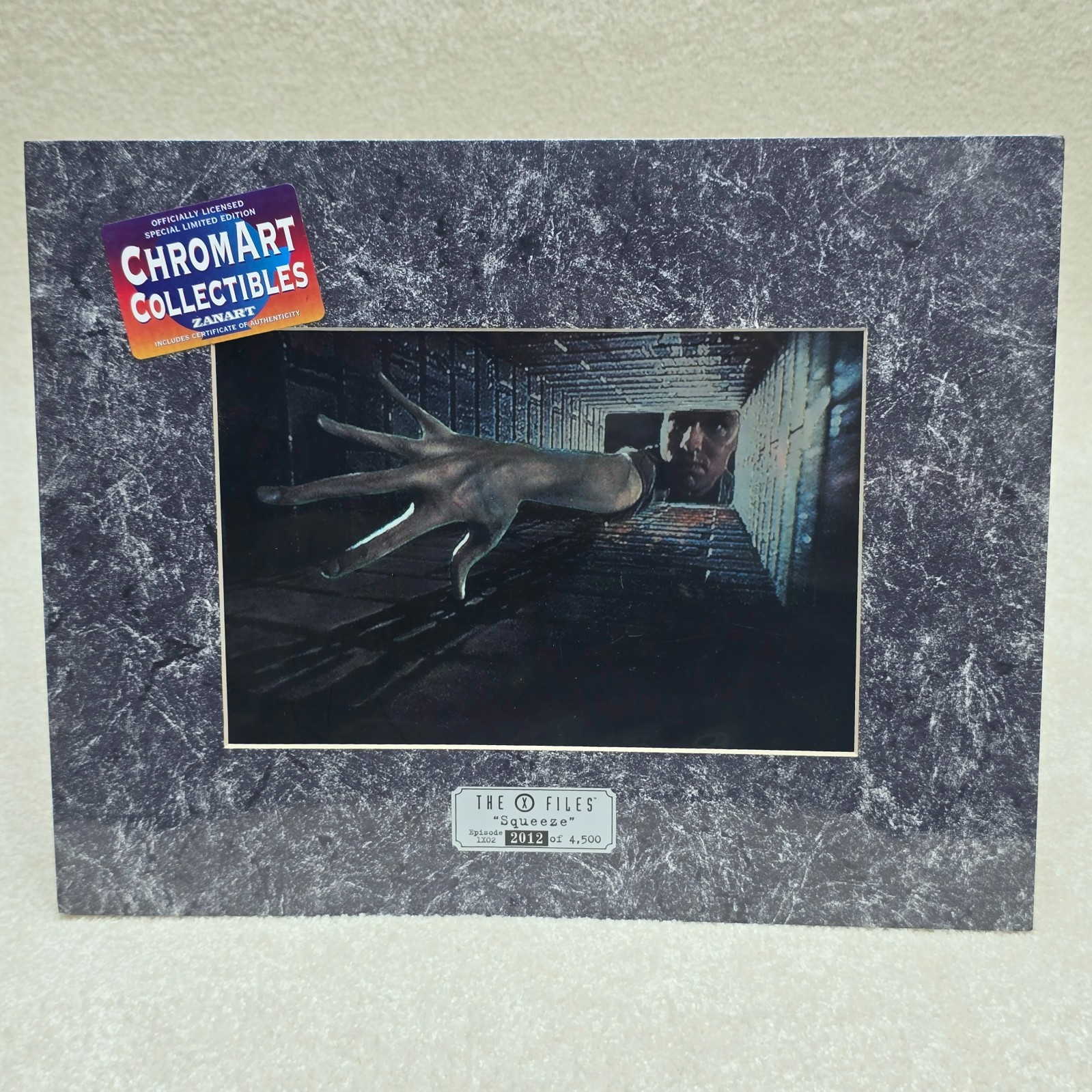 Zanart ChromArt Collectibles The X Files Squeeze Limited Edition /4500 ...