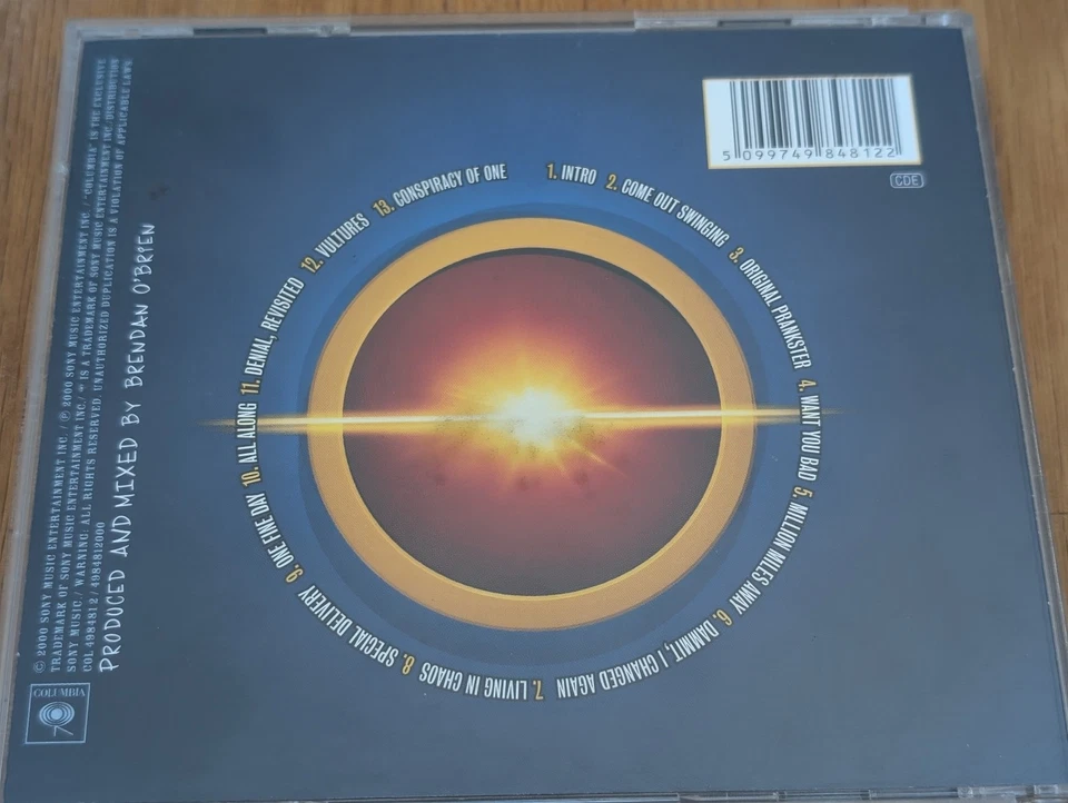 The Offspring - Conspiracy of One - 2000 Columbia Punk Come out swinging All alo - Bild 4 von 4